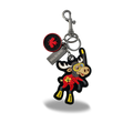 Canada Moose Scuba Embroidered Bag Charm Keychain Travel Souvenir Accessory