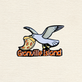 Granville Pizza Seagull Enamel Pin ¨C Funny Bird Lapel Pins, Vancouver Souvenir
