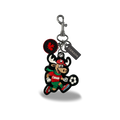 Canada Moose Soccer Embroidered Bag Charm Keychain Travel Souvenir