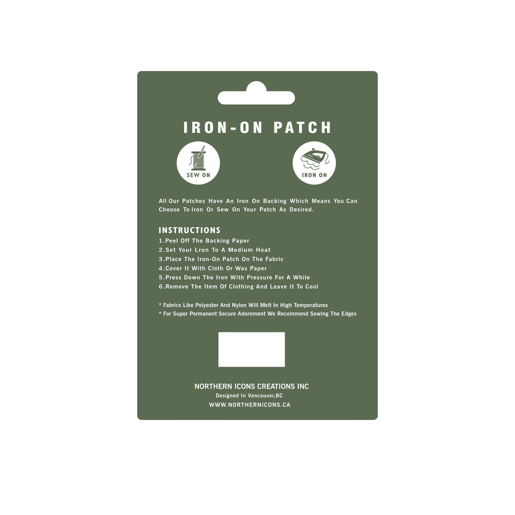 Bison Nature Landscape Embroidered Iron-On Patch - Collectible Wildlife Patch