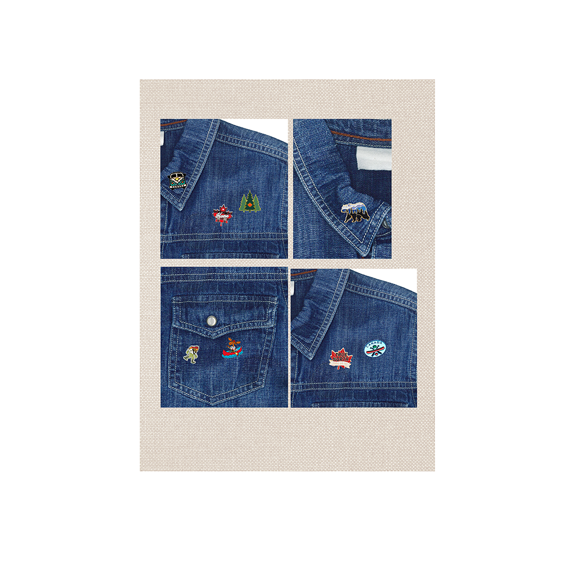 Canada Goose in Flight Enamel Pin & Lapel Pin