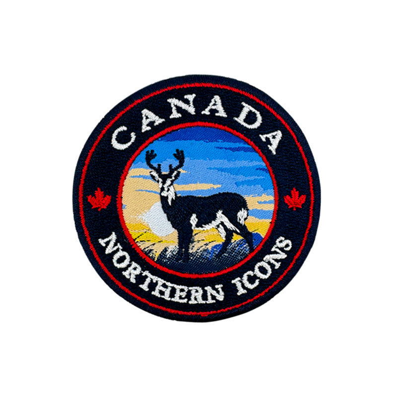 Canada iron-on embroidery patch