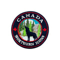 Canada iron-on embroidery patch