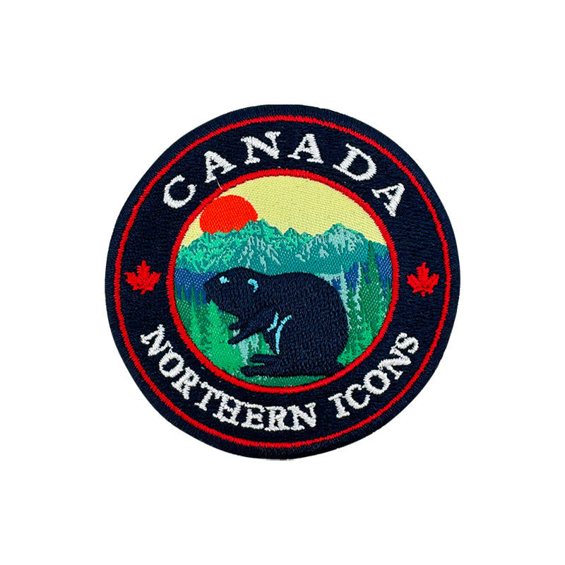 Canada iron-on embroidery patch