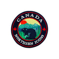Canada iron-on embroidery patch