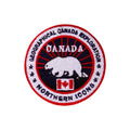 Canada iron-on embroidery patch