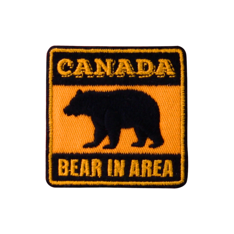 Canada iron-on embroidery patch